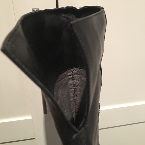 Tristan Leather Over the Knee Boots - Picture 13 of 13